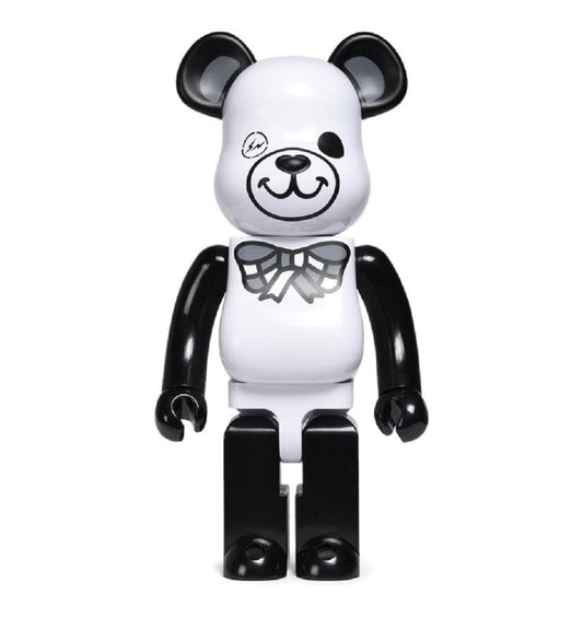 Medicom 1000% Freemasonry x Fragment Design Be@rbrick Toy (Weiß / Schwarz)  - Allike Store