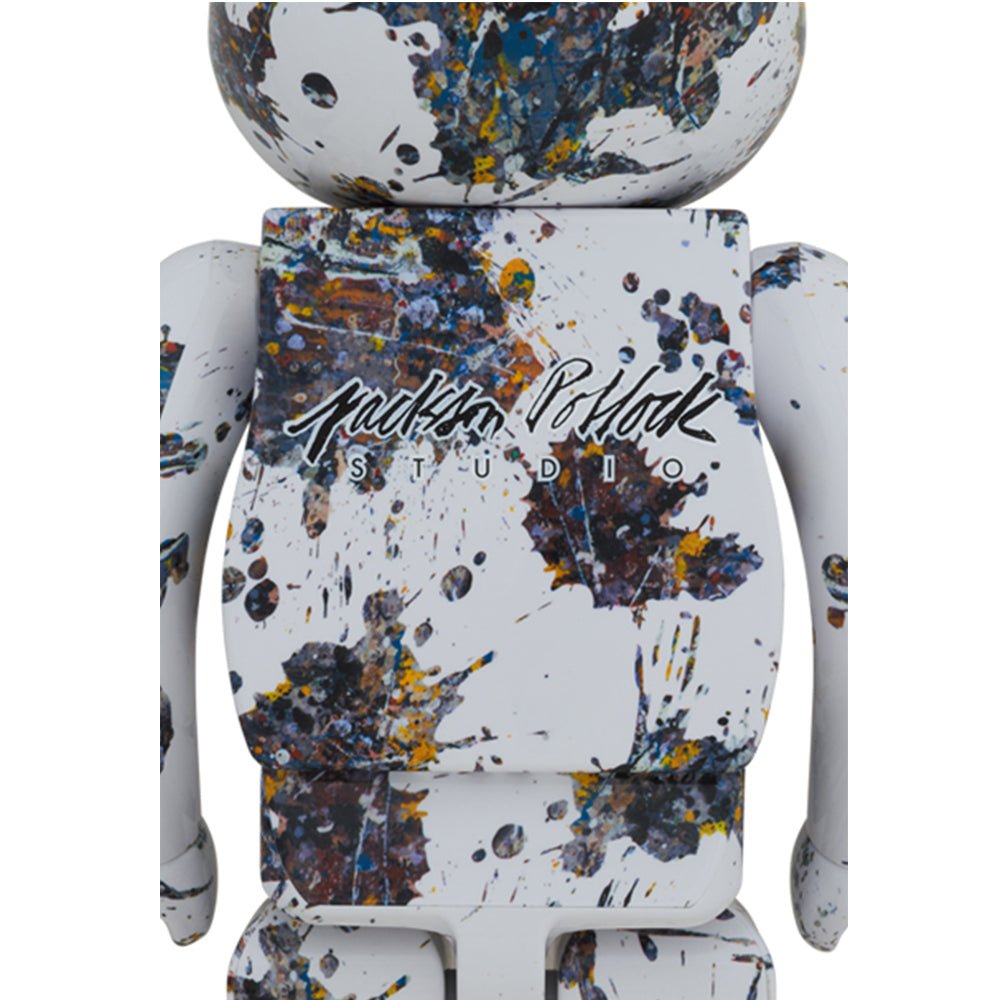 Medicom 1000% Jackson Pollock Studio Splash Be@rbrick Toy  - Allike Store