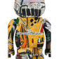 Medicom 1000% Jean Michel Basquiat Be@rbrick Toy (Multi)  - Allike Store