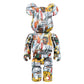 Medicom 1000% Jean Michel Basquiat Be@rbrick Toy (Multi)  - Allike Store