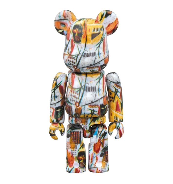 Medicom 1000% Jean Michel Basquiat Be@rbrick Toy (Multi)  - Allike Store