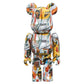 Medicom 1000% Jean Michel Basquiat Be@rbrick Toy (Multi)  - Allike Store