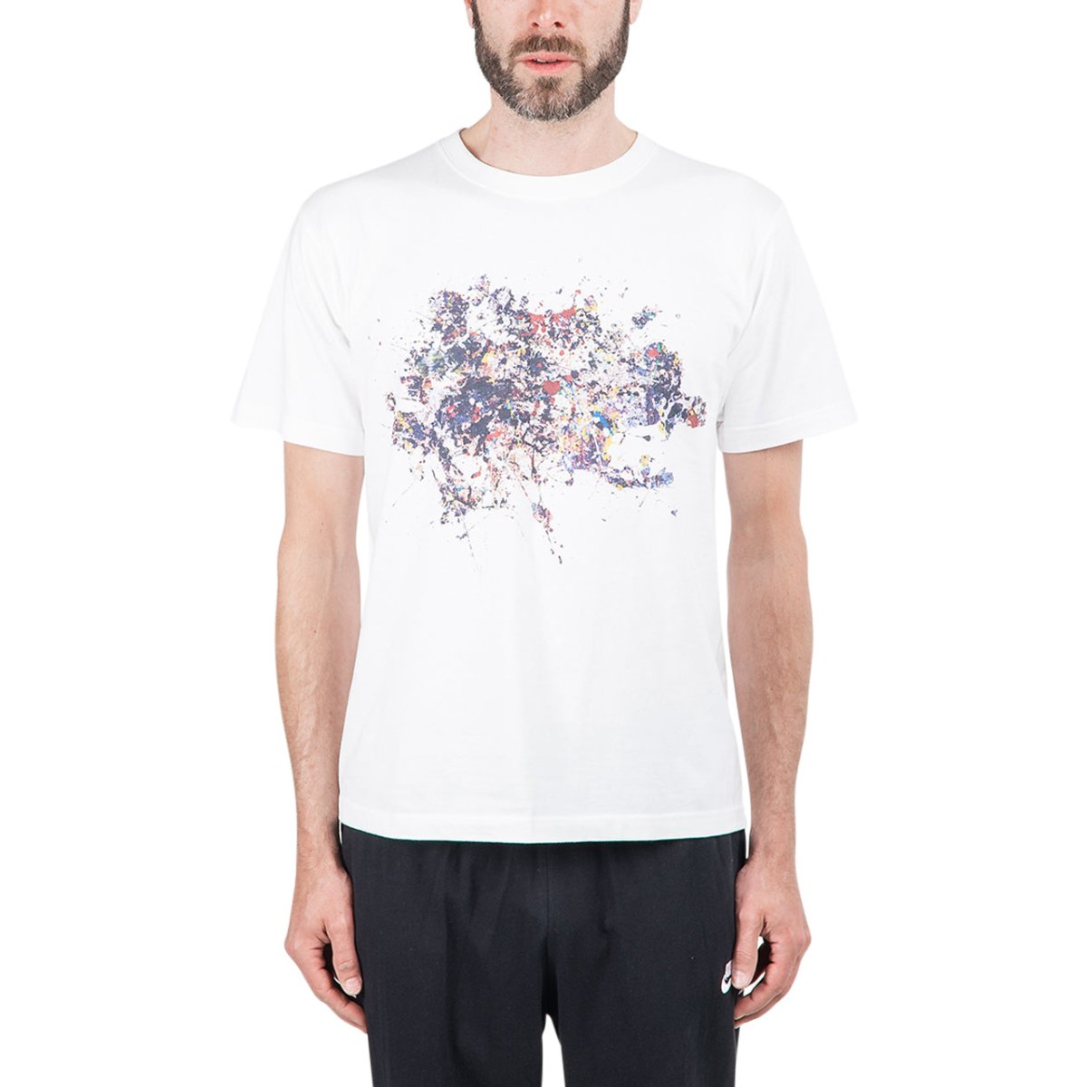 Medicom Adam Et Rope x Jackson Pollock Studio Splash T-Shirt (Weiß)  - Allike Store
