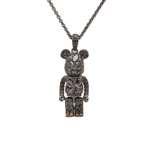 Medicom x Velvet Lounge Stardust Be@rbrick Pendant (Schwarz)  - Allike Store