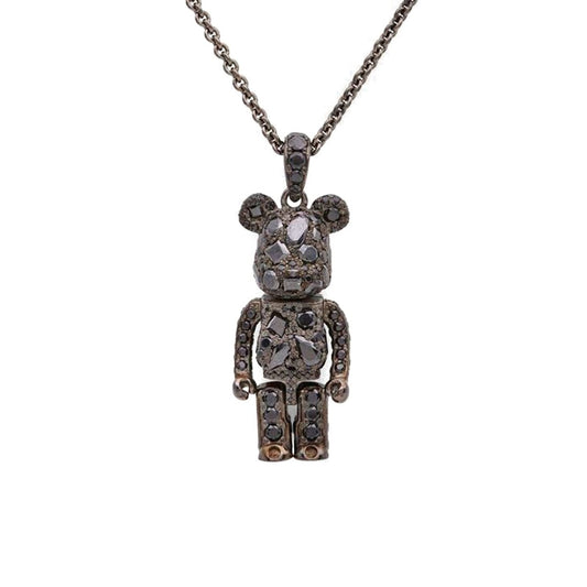 Medicom x Velvet Lounge Stardust Be@rbrick Pendant (Schwarz)  - Allike Store