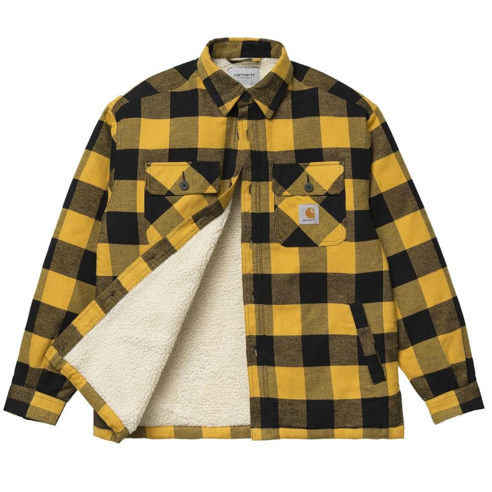 Carhartt WIP Merton Shirt Jacket (Gelb / Schwarz)  - Allike Store