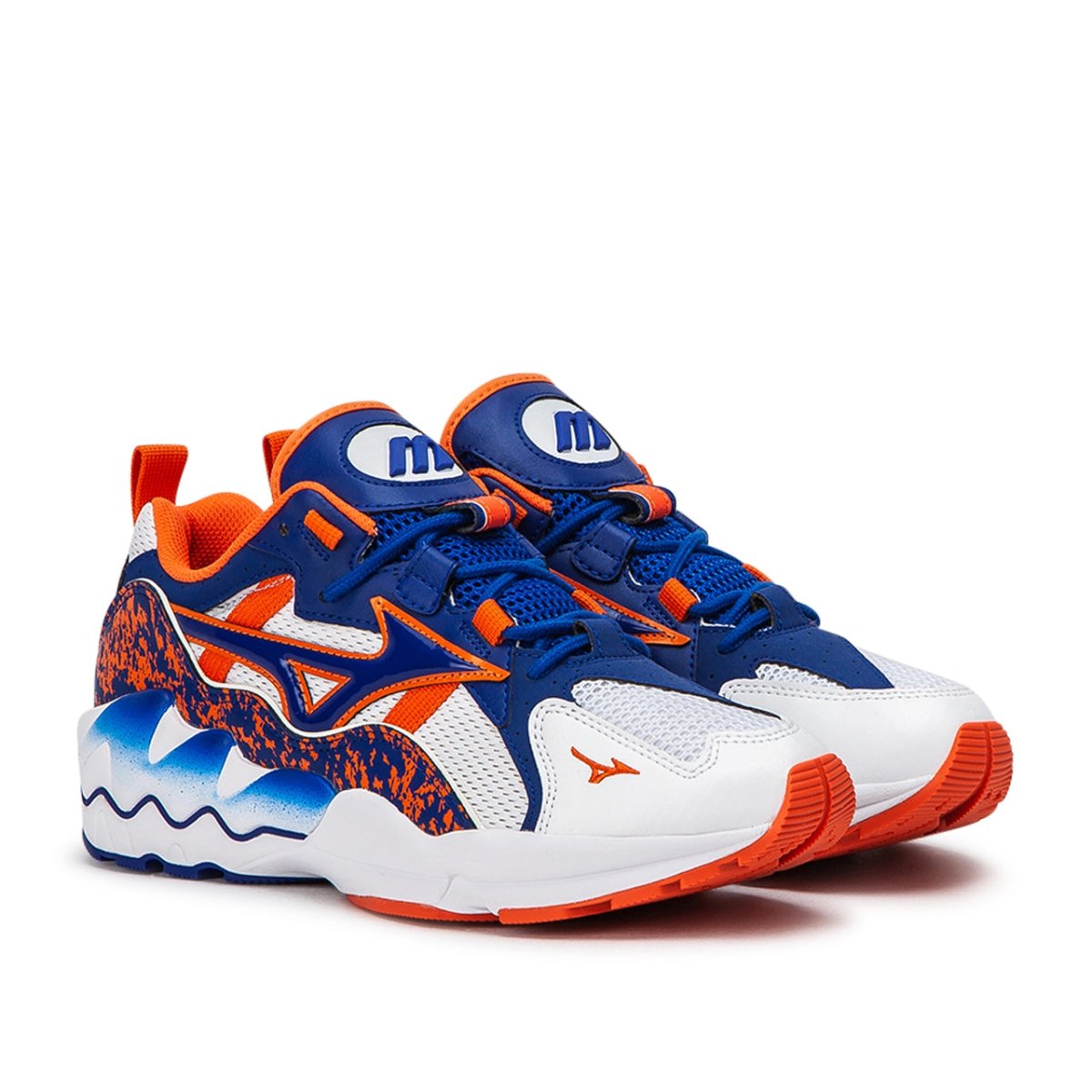 Mizuno Wave Rider 1 (Weiß / Blau)  - Allike Store