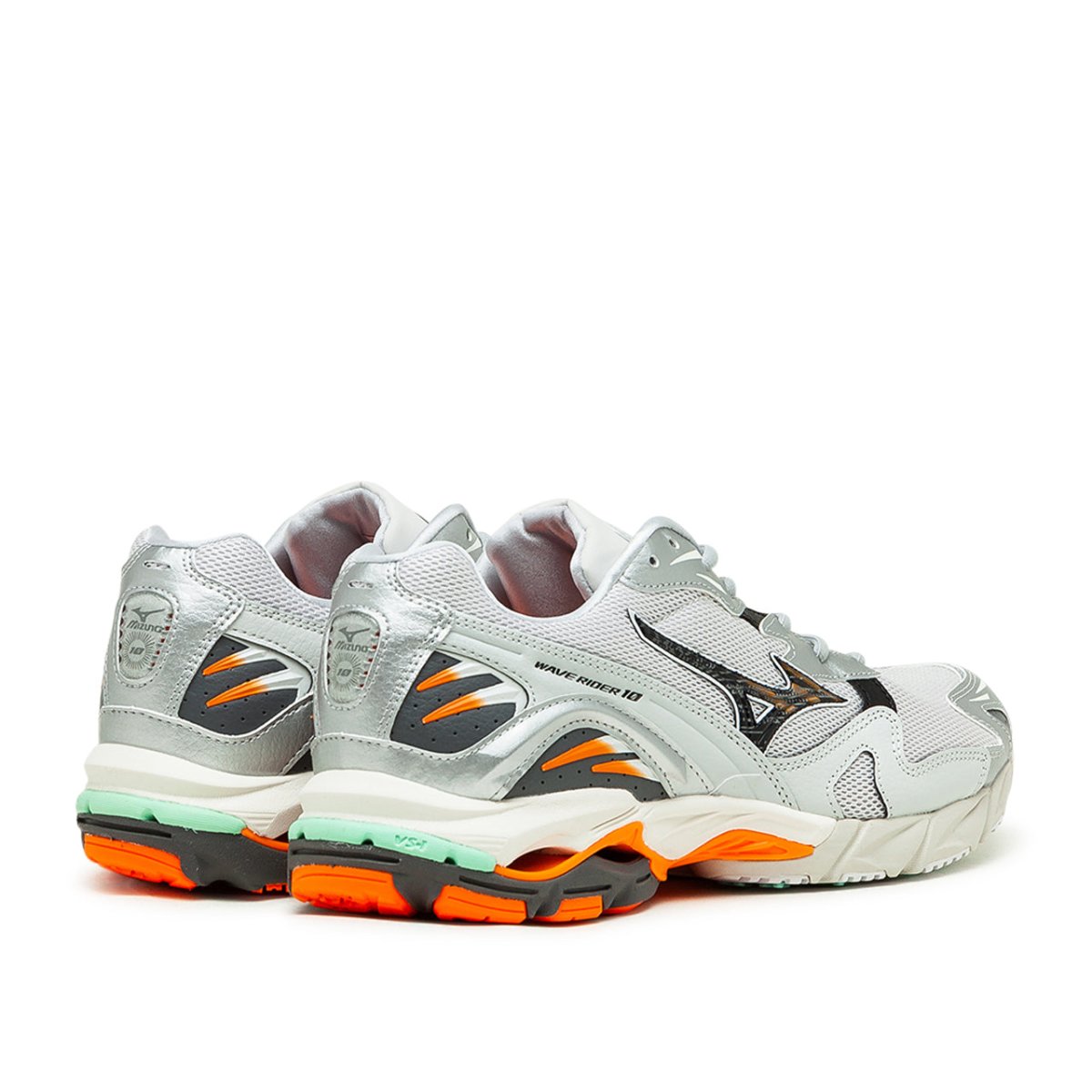 Mizuno Wave Rider 10 (Grau / Orange)  - Allike Store