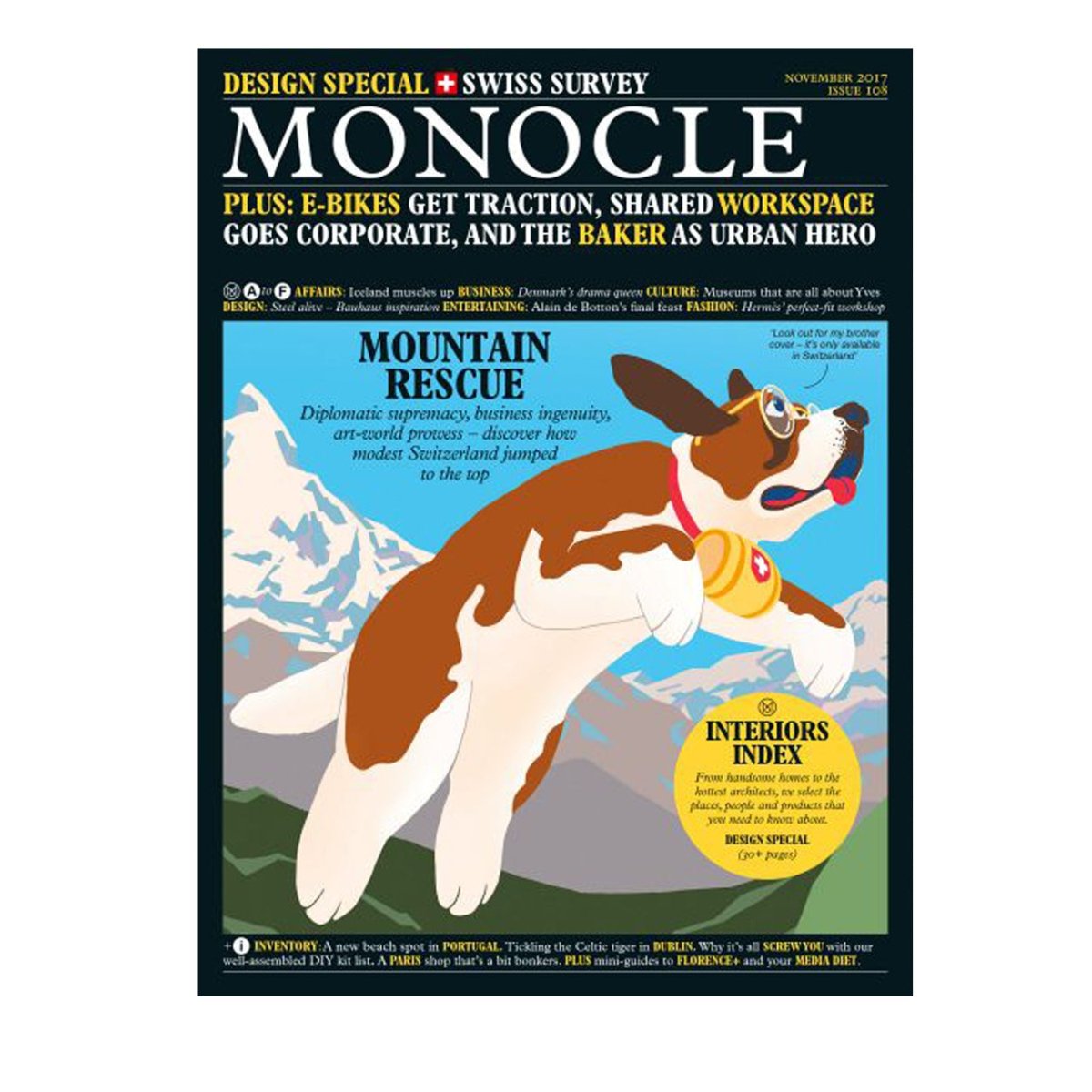 MONOCLE Issue 108: Design Special Swiss Survey  - Allike Store