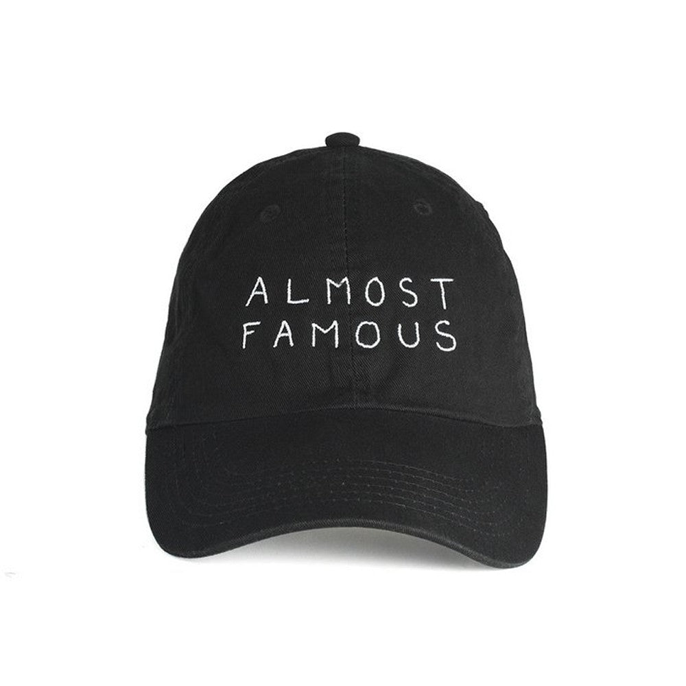 NASASEASONS Cap 'Almost Famous' (Black / White)  - Allike Store