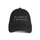 NASASEASONS Cap 'Almost Famous' (Schwarz / Weiß)  - Allike Store