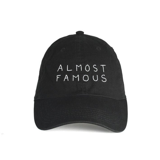 NASASEASONS Cap 'Almost Famous' (Schwarz / Weiß)  - Allike Store