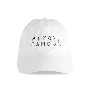 NASASEASONS Cap 'Almost Famous' (Weiß / Schwarz)  - Allike Store