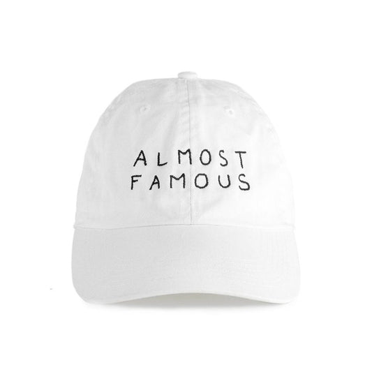 NASASEASONS Cap 'Almost Famous' (Weiß / Schwarz)  - Allike Store