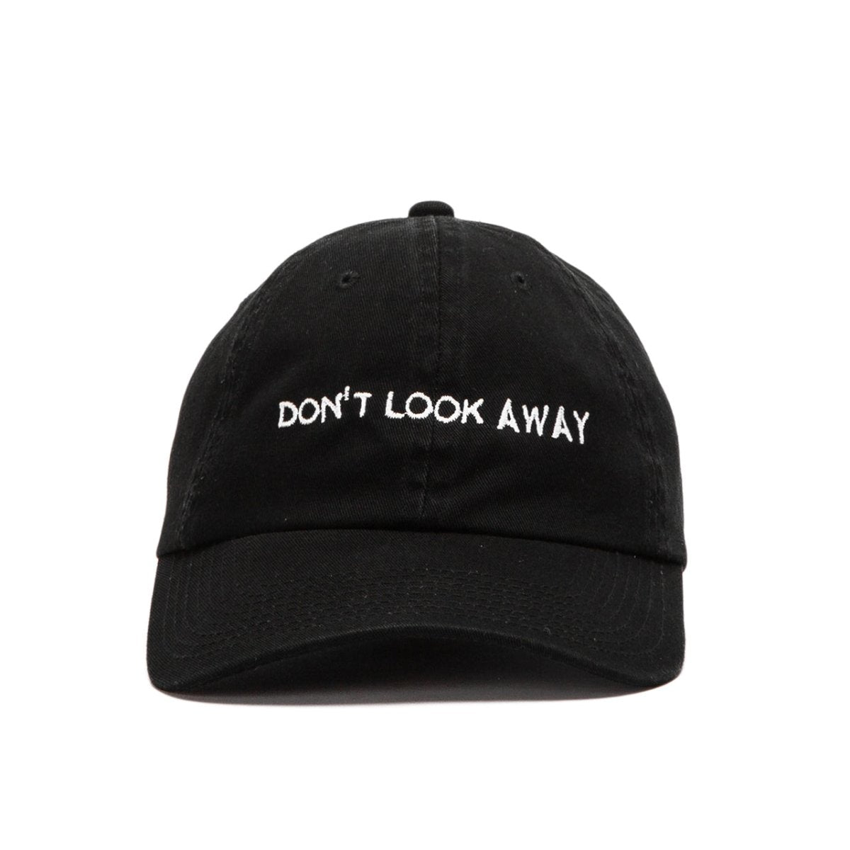 NASASEASONS Cap 'Don't Look Away' (Schwarz / Weiß)  - Allike Store
