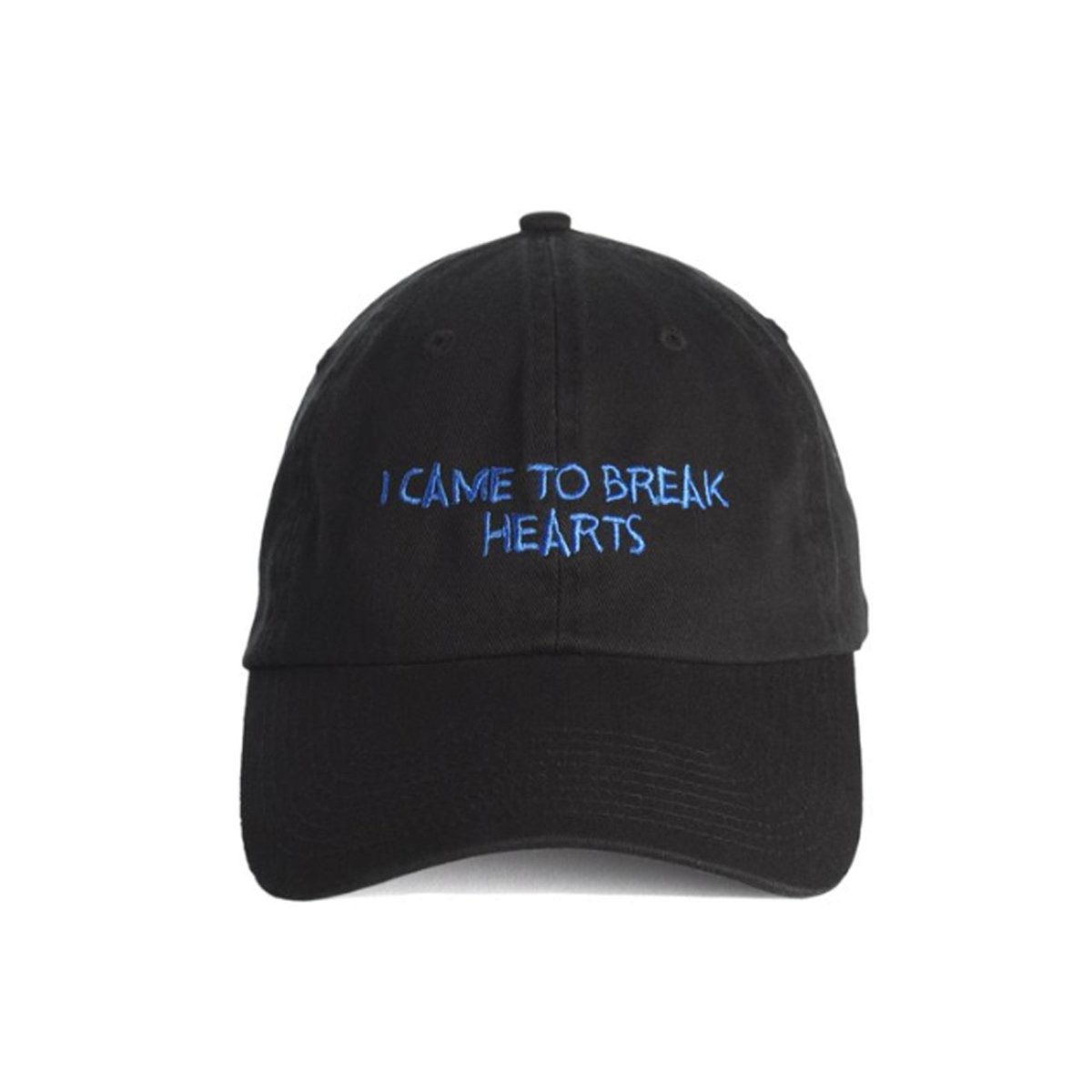NASASEASONS Cap 'I Came To Break Hearts' (Black / Blau)  - Allike Store