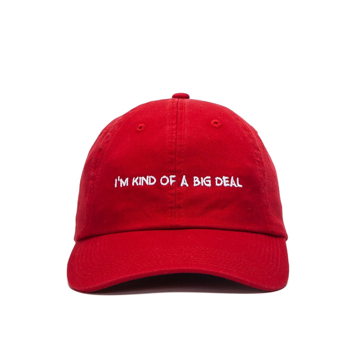 NASASEASONS Cap 'I'm Kind Of A Big Deal' (Rot / Weiß)  - Allike Store