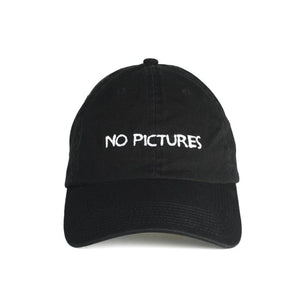 NASASEASONS Cap 'No Pictures' (Schwarz / Weiß)  - Allike Store