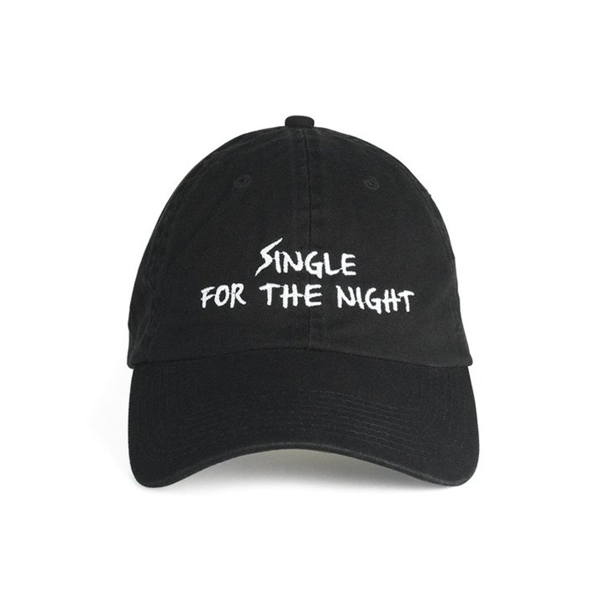NASASEASONS Cap 'Single For The Night' (Schwarz / Weiß)  - Allike Store