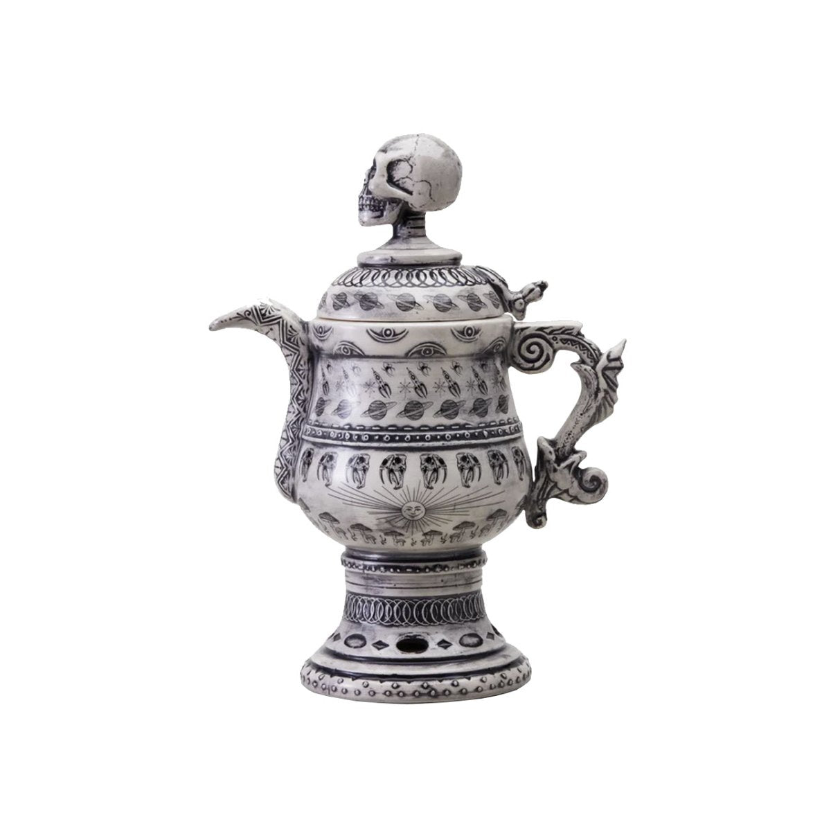 Neighborhood Ceramic Incense Chamber (Weiß / Schwarz)  - Allike Store