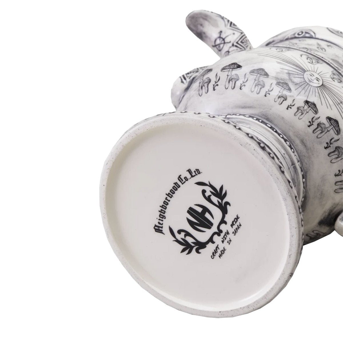 Neighborhood Ceramic Incense Chamber (Weiß / Schwarz)  - Allike Store