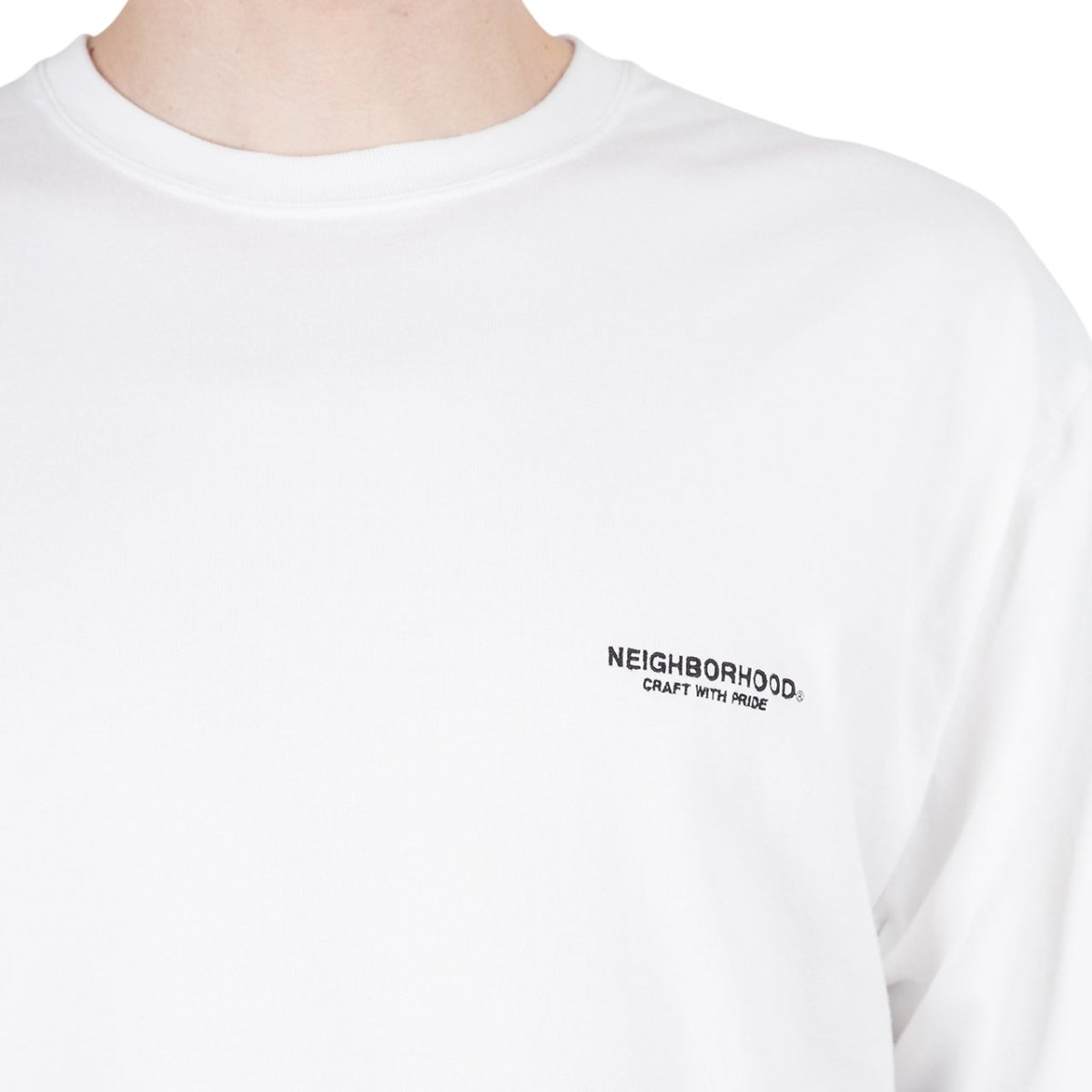 Neighborhood Classic / C-Crew Longsleeve (White)