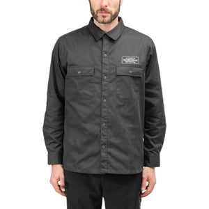 Neighborhood Classic Work Shirt LS (Dunkelgrau)  - Allike Store