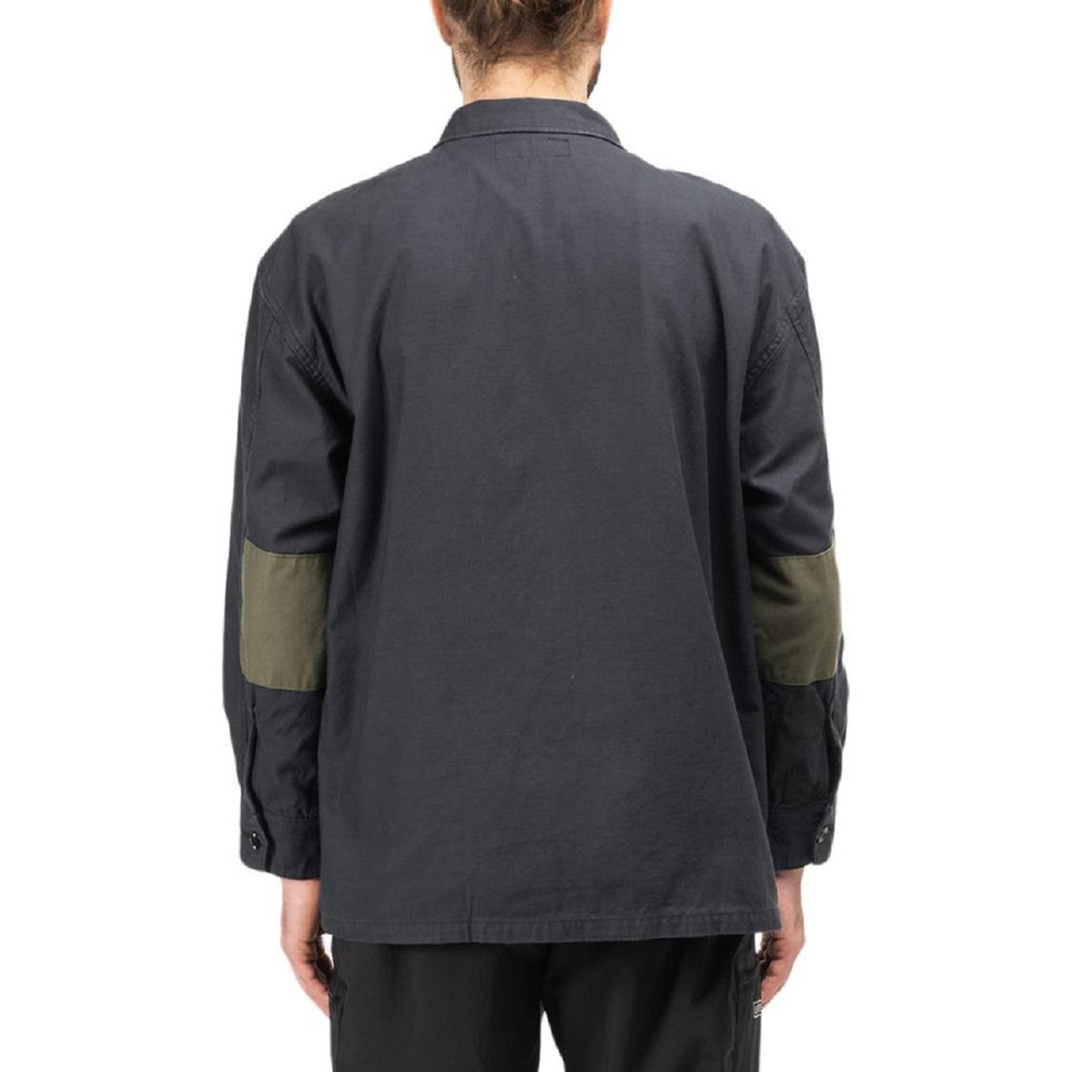 Neighborhood Combat LS Shirt (Black / Olive) 202SINH-SHM01 