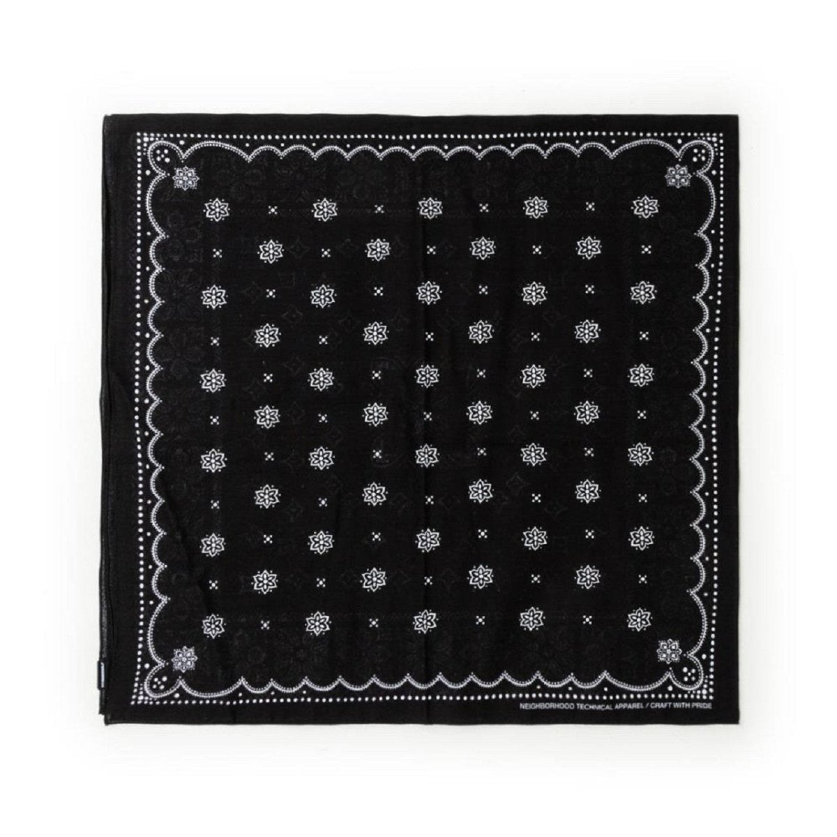 Neighborhood F.B. C-Stole Bandana (Schwarz)  - Allike Store