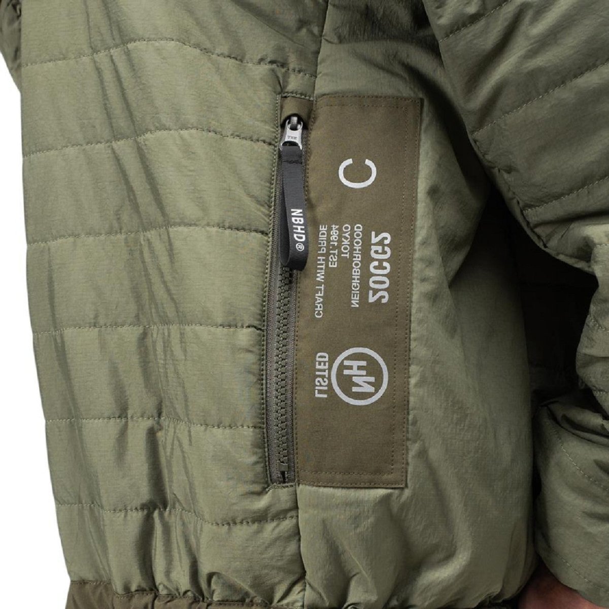 Neighborhood Puff N-Jacket (Olive) 202TSNH-JKM08 – Allike Store