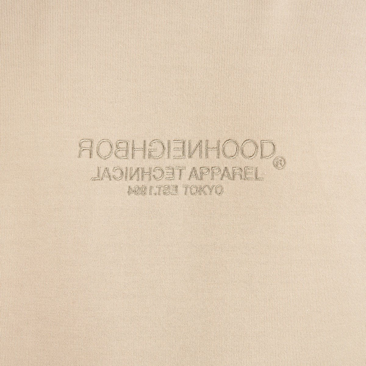 Neighborhood Solid / C-Hooded . LS (Beige)