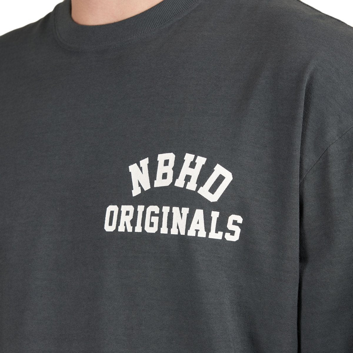 Neighborhood Sulfur Dye / C-Crew . LS (Grey) 221OKNH-CSM04 – Allike Store