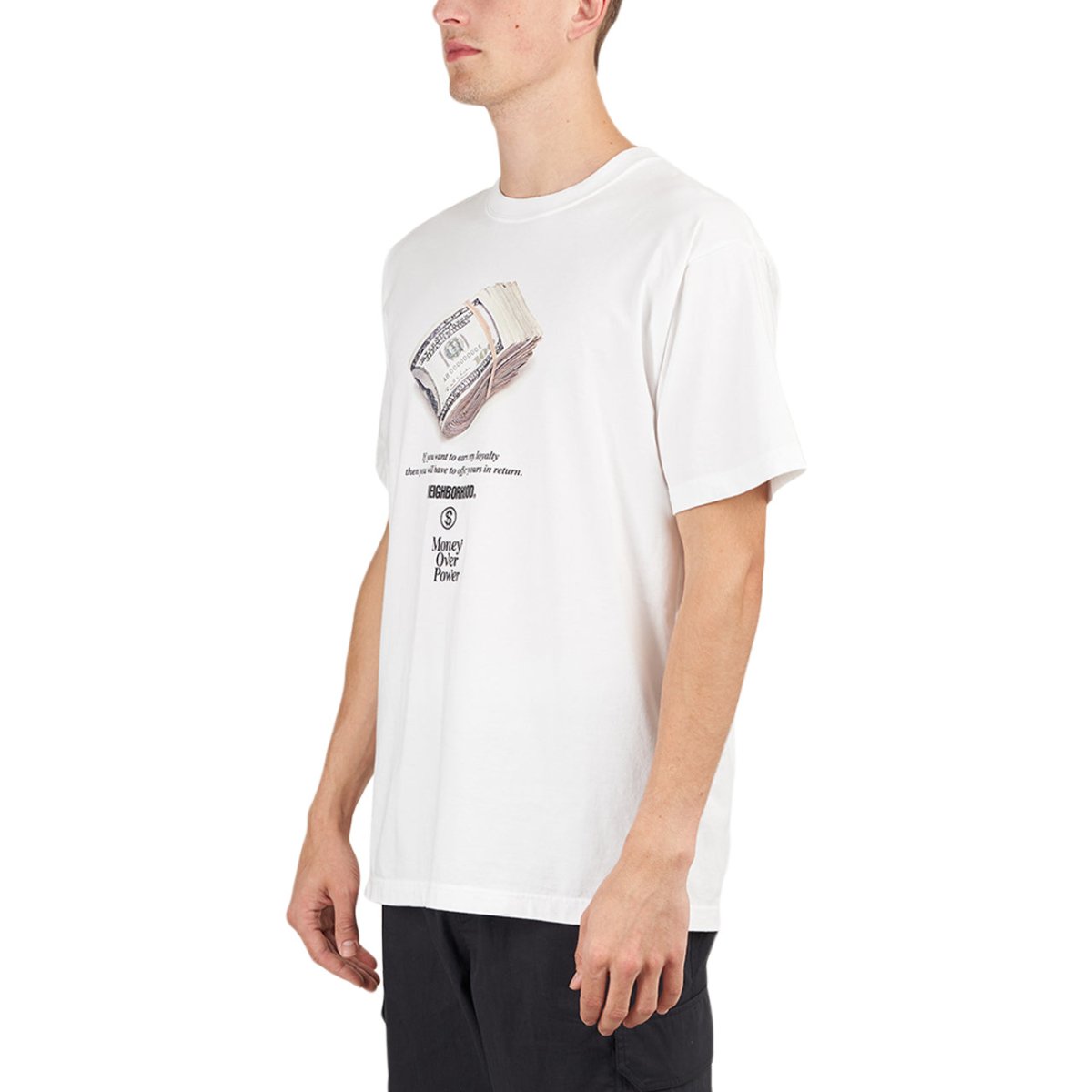 Neighborhood T-Shirt C-Tee (Weiß)  - Allike Store