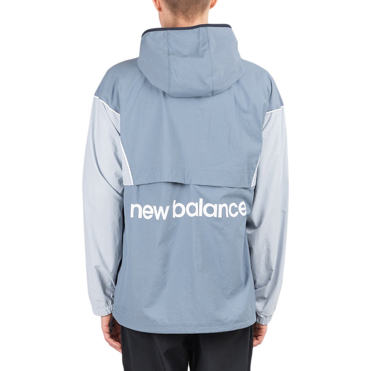 New balance shop athletics windbreaker pullover