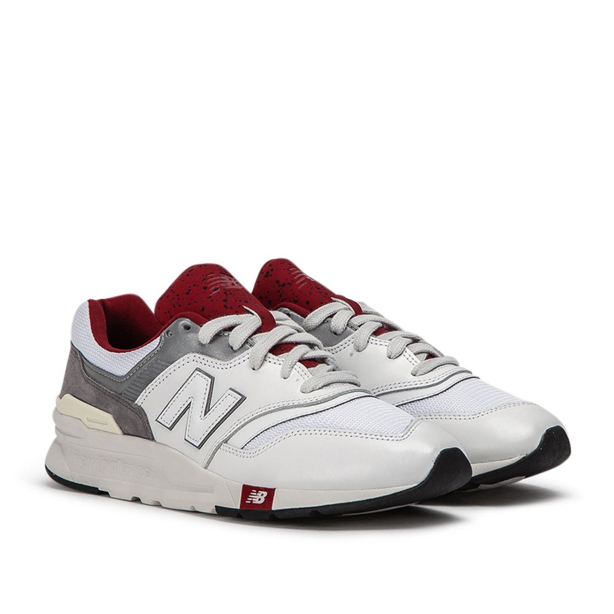 New Balance CM997 HGA (Weiß / Rot)  - Allike Store