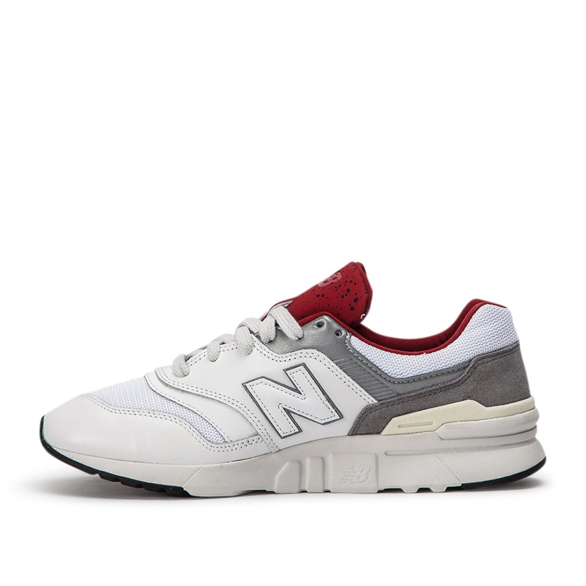 New Balance CM997 HGA (Weiß / Rot)  - Allike Store