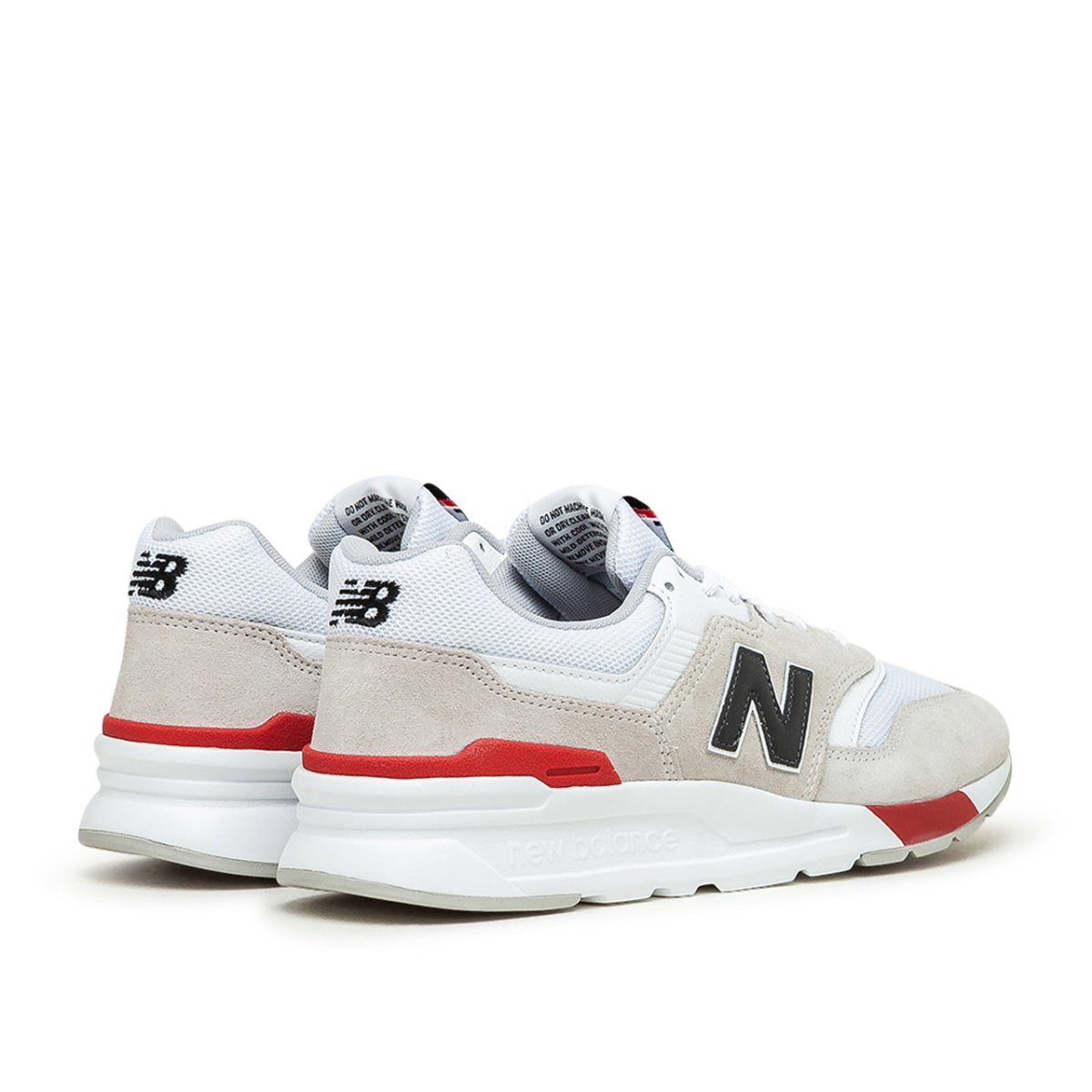 New Balance CM997HVW (Weiß / Rot)  - Allike Store