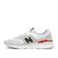 New Balance CM997HVW (Weiß / Rot)  - Allike Store