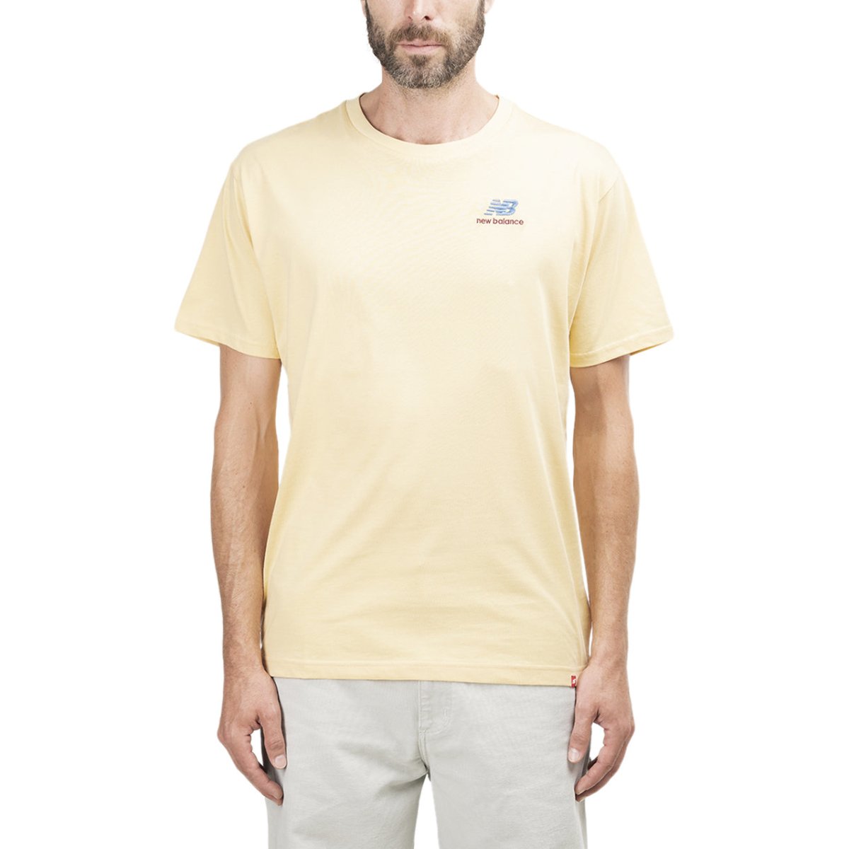 New Balance Essentials Embroidered T-Shirt (Gelb)  - Allike Store