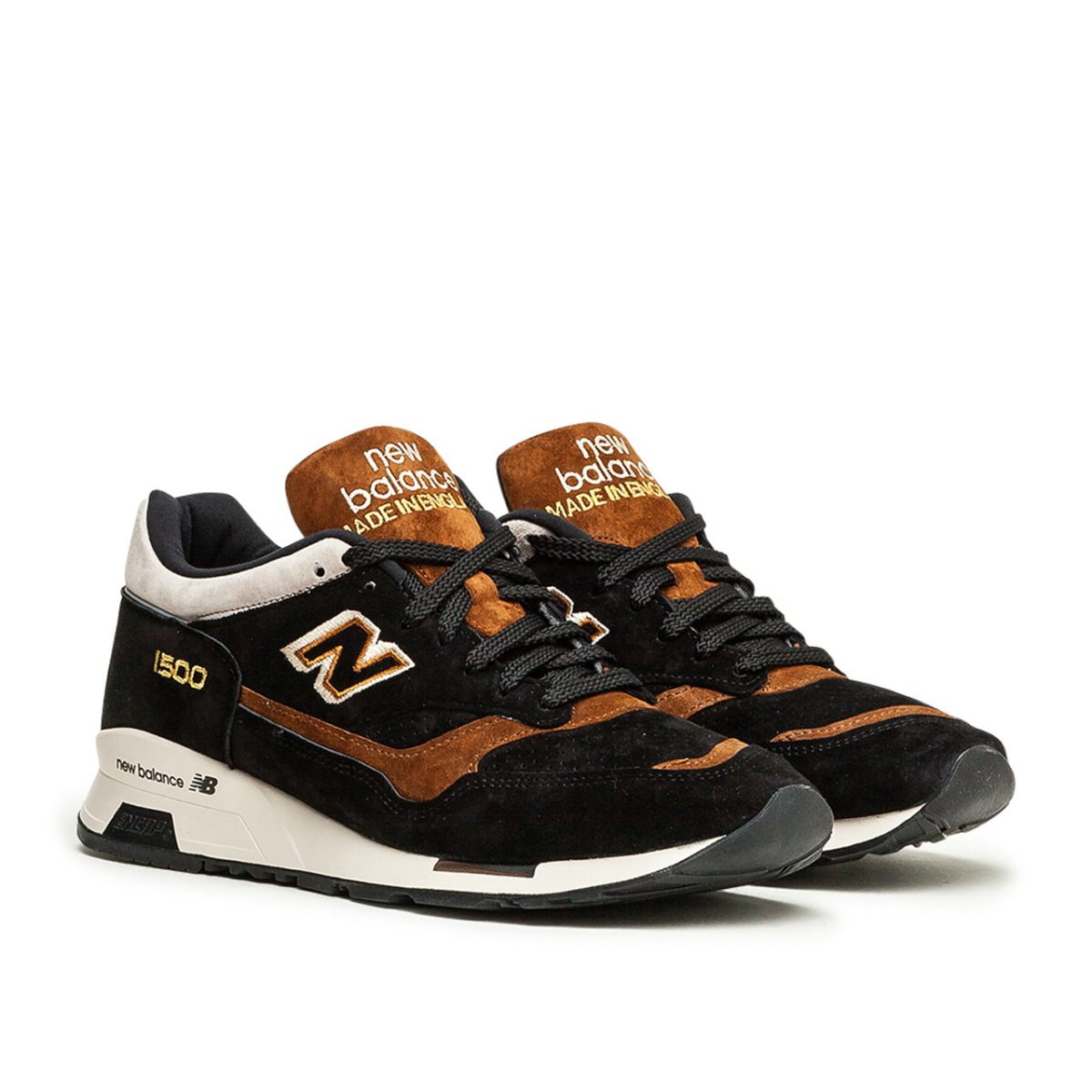 New Balance M1500 YOR 'Made in England' (Schwarz / Braun / Beige)  - Allike Store