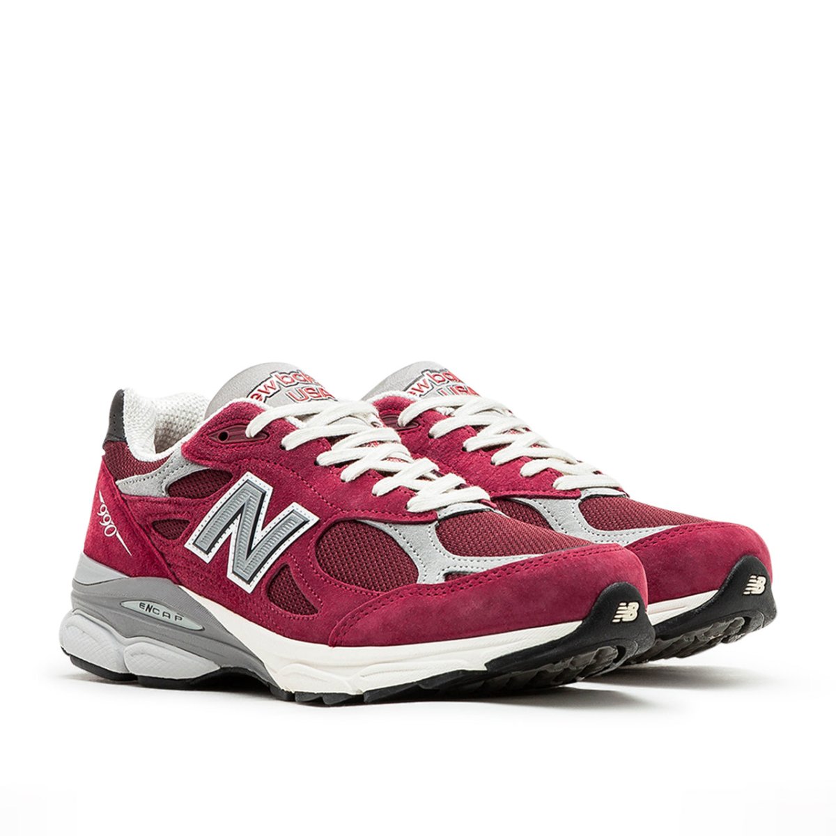 New Balance M990TF3 Made in USA 'Scarlet' (Red / Grey)