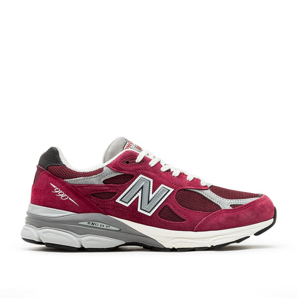 New Balance M990TF3 Made in USA 'Scarlet' (Red / Grey 