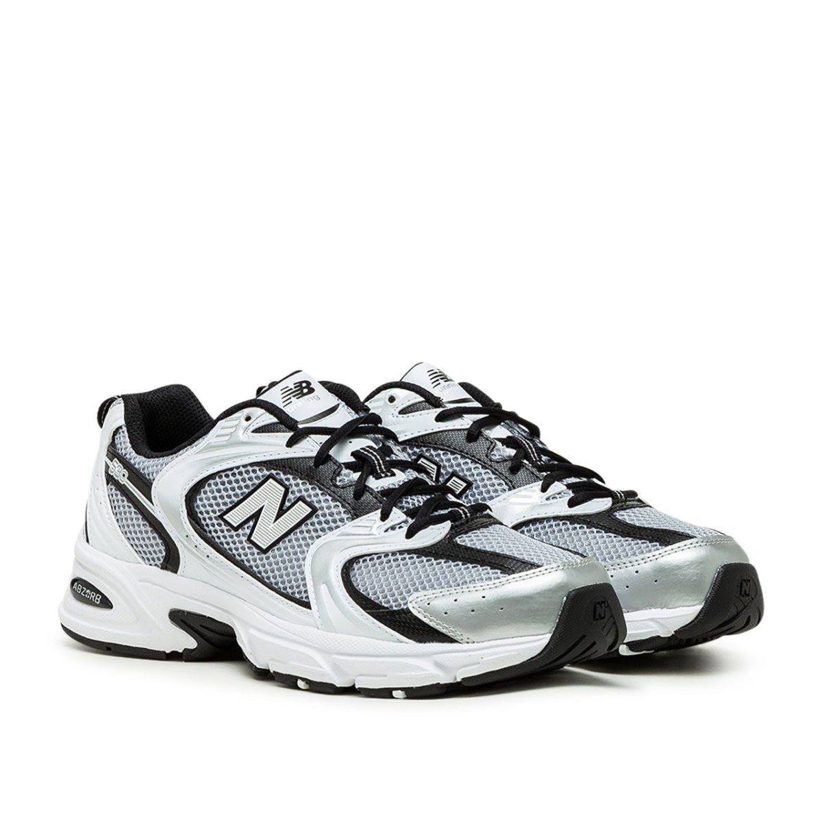 New balance store schwarz silber