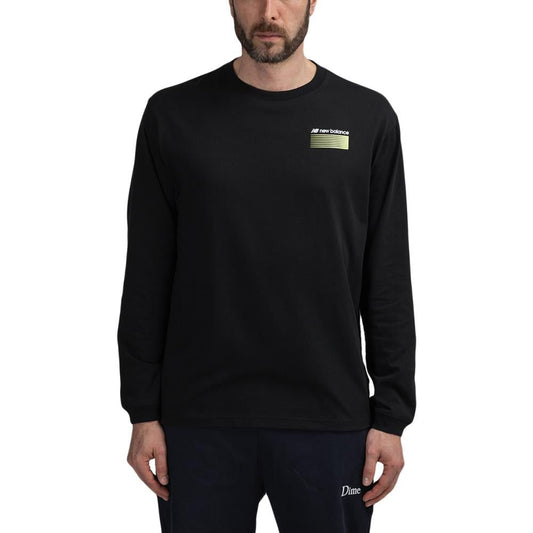 New Balance MT01537 BK Sport Style Optiks Long Sleeve Tee (Schwarz)  - Allike Store