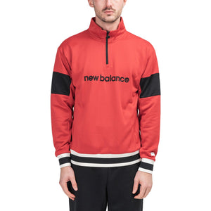 New Balance MT93545 REP Athletics Stadium Pullover (Rot / Schwarz)  - Allike Store