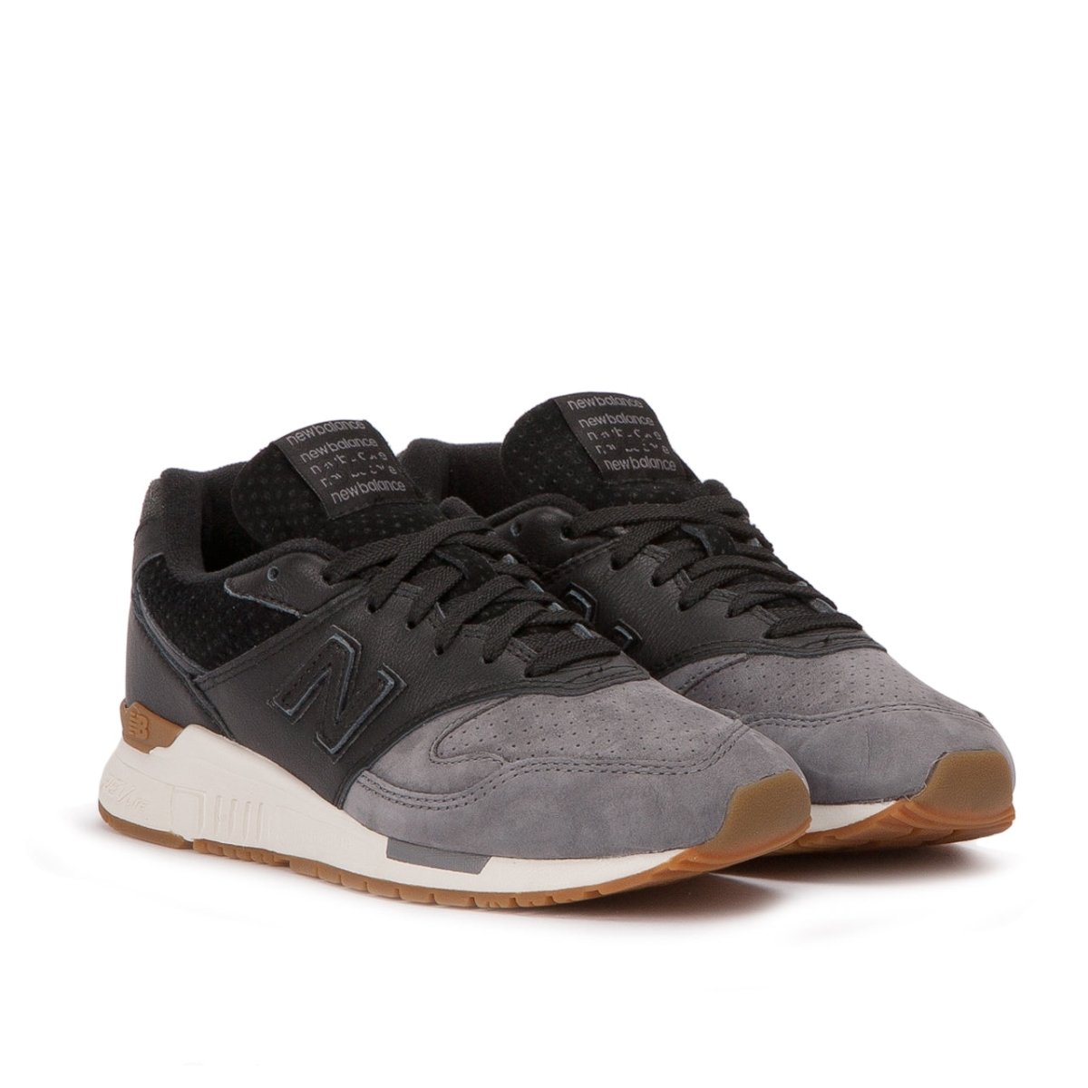 New balance 840 cheap black with tan