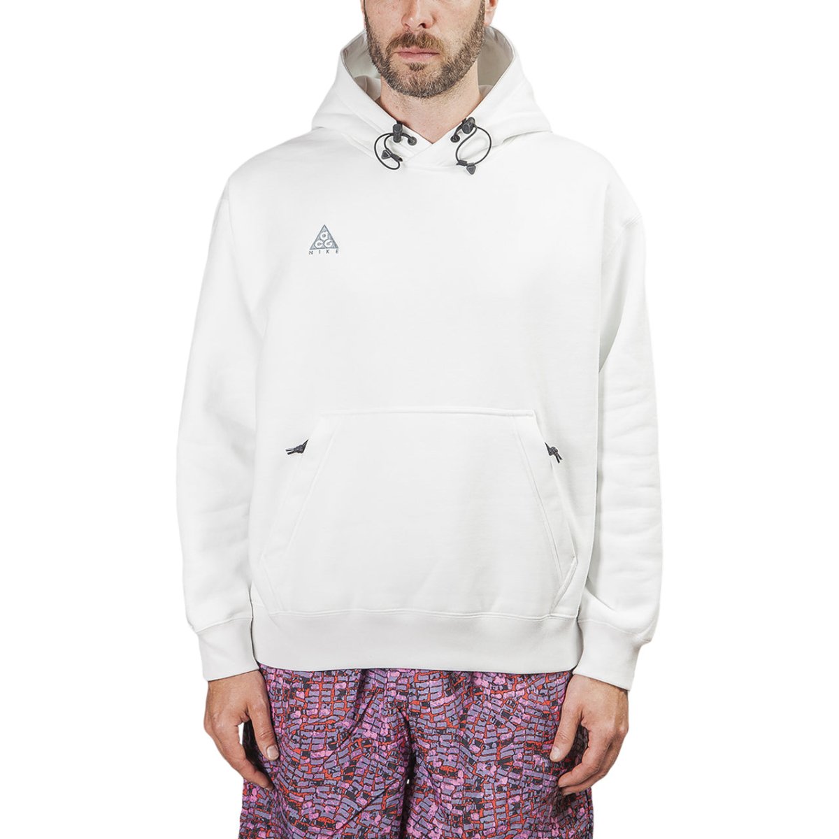 Nike ACG Hoodie (Weiß / Schwarz)  - Allike Store