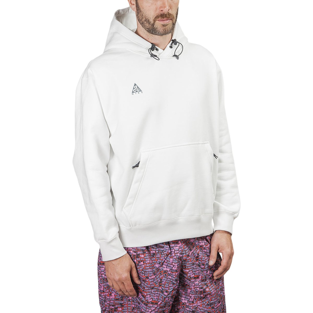 Nike ACG Hoodie (Weiß / Schwarz)  - Allike Store