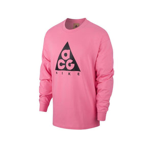 Nike ACG Logo Longsleeve (Pink / Schwarz)  - Allike Store