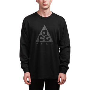 Nike ACG Logo Longsleeve (Schwarz)  - Allike Store